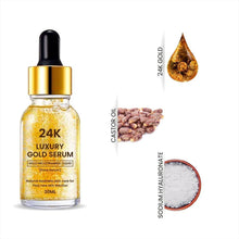 Load image into Gallery viewer, ✨24K Gold Face Serum - ❤️ BUY 1 GET 1 Free❤️ (🔥Best Selling Serum in UK,US, INDIA)