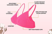Load image into Gallery viewer, Premium Feeding Bras for New Moms (Set of 6)
