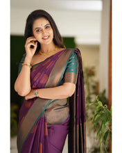 Load image into Gallery viewer, Kala Niketan Designer Beautiful Kanjivaram Silk Saree - 7 Colors Available
