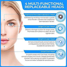 Load image into Gallery viewer, Original 4 in 1 Multi-function Blackhead & Whitehead Remover Device & Acne, Pimple, Pore Cleaner Vacuum Suction Tool For Men And Women
