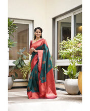 Load image into Gallery viewer, Kala Niketan Designer Beautiful Kanjivaram Silk Saree - 7 Colors Available
