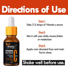 Load image into Gallery viewer, Imported Vitamin C Facial Serum- For Anti Aging & Smoothening & Brightening Face (For Both Men & Women) (🔥Buy 1 Get 1 Free🔥)