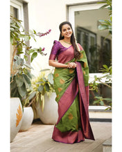 Load image into Gallery viewer, Kala Niketan Designer Beautiful Kanjivaram Silk Saree - 7 Colors Available