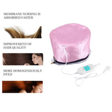 Load image into Gallery viewer, Thermal Hair Steamer Spa Cap