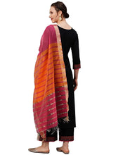 Load image into Gallery viewer, Festive & Party Wear Cotton Printed Kurti With Palazzo & Dupatta