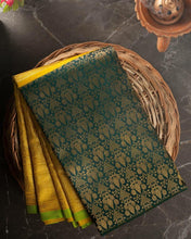 Load image into Gallery viewer, Kala Niketan Traditional Kanchi Soft Silk Sari With Attached Blouse