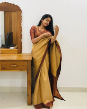 Load image into Gallery viewer, Kala Niketan Unique Soft Silk Saree With Extraordinary Blouse Piece - 4 Colors Available