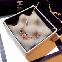 Load image into Gallery viewer, Angel Wings Gold Plated Necklace