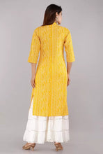 Load image into Gallery viewer, Celebrity Style Rayon Embroidered Kurti With Stylish Sharara (S To 7XL Size Available)