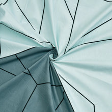 Load image into Gallery viewer, Multicolor King Size Abstract Elastic Fitted King Size Bedsheet