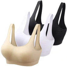 Load image into Gallery viewer, Premium Quality Non Padded Air Bra For Women's & Girls - Pack of 3 (Free Size 28 To 44)