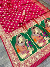 Load image into Gallery viewer, Kala Niketan ‘Dulhaniya’ Royal Pink Banarasi Silk Saree
