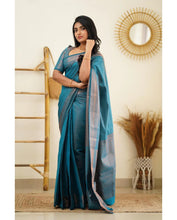 Load image into Gallery viewer, Kala Niketan Designer Latest Fashion Soft Silk Saree With Blouse Piece - 6 Colors Available