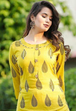Load image into Gallery viewer, Celebrity Style Designer Rayon Kurta with Sharara and Duppata (S To 7XL Size Available)