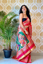 Load image into Gallery viewer, Kala Niketan ‘Dulhaniya’ Royal Pink Banarasi Silk Saree