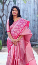 Load image into Gallery viewer, Kala Niketan Yamini Archaic Traditional Kanchi Soft Silk Sari With Attached Blouse