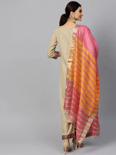 Load image into Gallery viewer, Festive & Party Wear Cotton Printed Kurti With Palazzo & Dupatta