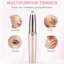 Load image into Gallery viewer, Flawless Eyebrow, Upper-Lip, Facial, Hand Hair Remover-Trimmer