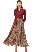 Load image into Gallery viewer, Celebrity Style Women Crepe Maxi Dress (XS to 7XL Size Available)
