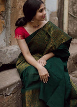 Load image into Gallery viewer, Kala Niketan Festive Wear Woven Art Silk Saree - 4 Colors Available