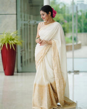 Load image into Gallery viewer, Kala Niketan Festive Wear Woven Art Silk Saree - 4 Colors Available