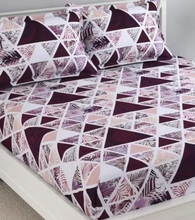 Load image into Gallery viewer, Premium Elastic Fitted Double Bedsheet with 2 Pillow Covers