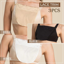 Load image into Gallery viewer, 【🔥BUY 2 FREE 1🔥】Lace Privacy Invisibility Camisole - 1 package(3PCS)(WHITE+BLACK+BEIGE)