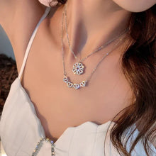 Load image into Gallery viewer, 2 in 1 Magnetic Heart Necklace + Angel Wings Spinning Necklace ( Combo of 2 ) ( Colour - Rose Gold )
