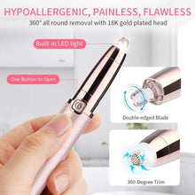 Load image into Gallery viewer, Flawless Eyebrow, Upper-Lip, Facial, Hand Hair Remover-Trimmer