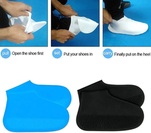 Load image into Gallery viewer, Waterproof Reusable Silicone Shoes Cover™ for Men, Women, Boys & Girls - (Buy 1 Pair Get 1 Pair Free)