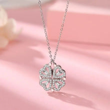 Load image into Gallery viewer, 2-in-1 Magnetic Hearts Clover Pendant