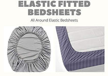 Load image into Gallery viewer, Premium Elastic Fitted Double Bedsheet with 2 Pillow Covers (Fits Any Beds & Mattresses)