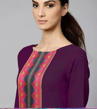 Load image into Gallery viewer, Festive & Party Wear Cotton Printed Kurti With Palazzo & Dupatta