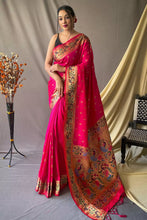 Load image into Gallery viewer, Kala Niketan Paithani Silk Saree With Rich Pallu - 7 Colors Available
