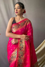 Load image into Gallery viewer, Kala Niketan Paithani Silk Saree With Rich Pallu - 7 Colors Available