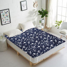 Load image into Gallery viewer, Waterproof Quilted Mattress Protector - Elastic Fitted (72x72 inch - 6x6 feet) (4.9 ⭐⭐⭐⭐⭐ 77,555 REVIEWS)