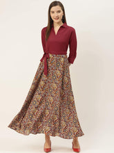Load image into Gallery viewer, Celebrity Style Women Crepe Maxi Dress (XS to 7XL Size Available)