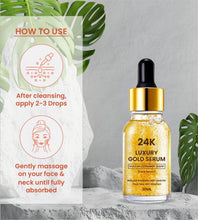 Load image into Gallery viewer, 24K Gold Face Serum