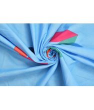 Load image into Gallery viewer, Premium Elastic Fitted Queen Size Double Bedsheet with 2 Pillow Covers