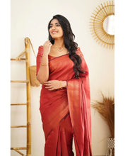 Load image into Gallery viewer, Kala Niketan Designer Latest Fashion Soft Silk Saree With Blouse Piece - 6 Colors Available