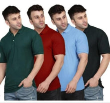 Load image into Gallery viewer, Polo T-Shirts Combo (Pack of 4)