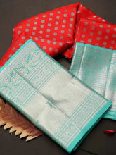 Load image into Gallery viewer, Kala Niketan Wonderful Soft Silk Saree with Evanescent Blouse Piece