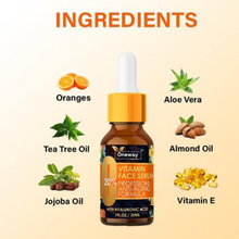 Load image into Gallery viewer, Imported Vitamin C Facial Serum- For Anti Aging & Smoothening & Brightening Face (For Both Men & Women) (🔥Buy 1 Get 1 Free🔥)