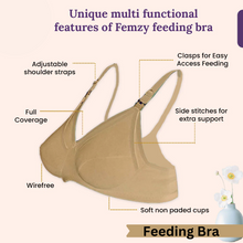 Load image into Gallery viewer, Premium Feeding Bras for New Moms (Set of 6)