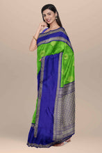 Load image into Gallery viewer, Kala Niketan Apple Green Kanchipuram Silk Saree