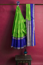 Load image into Gallery viewer, Kala Niketan Apple Green Kanchipuram Silk Saree