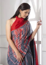 Load image into Gallery viewer, Kala Niketan Shibori Cotton Saree with Blouse