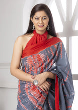 Load image into Gallery viewer, Kala Niketan Shibori Cotton Saree with Blouse