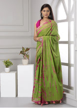 Load image into Gallery viewer, Kala Niketan Shibori Cotton Saree with Blouse
