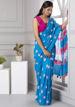 Load image into Gallery viewer, Kala Niketan Shibori Cotton Saree with Blouse